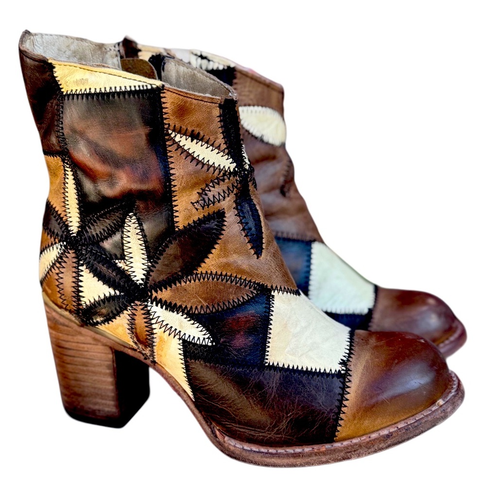FREEBIRD PATCHWORK BOOTIES 🦄